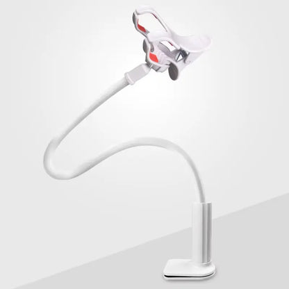 Flexible 360 Clip Desktop Mount Bracket Phone Stand Universal Phone Holder Long Arm Cell Phone Support for Bedroom Kitchenparlor
