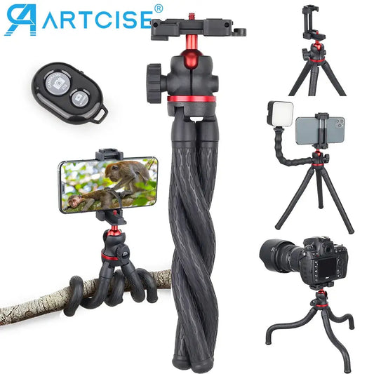 Flexible Octopus Tripod for Phone & Camera – DT45 Stand Core Cartel