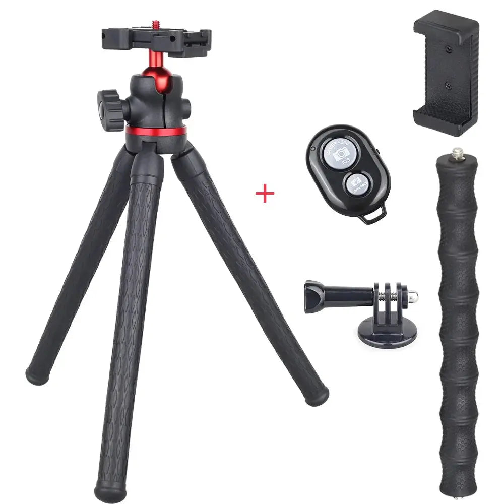 Flexible Octopus Tripod for Phone & Camera – DT45 Stand Core Cartel