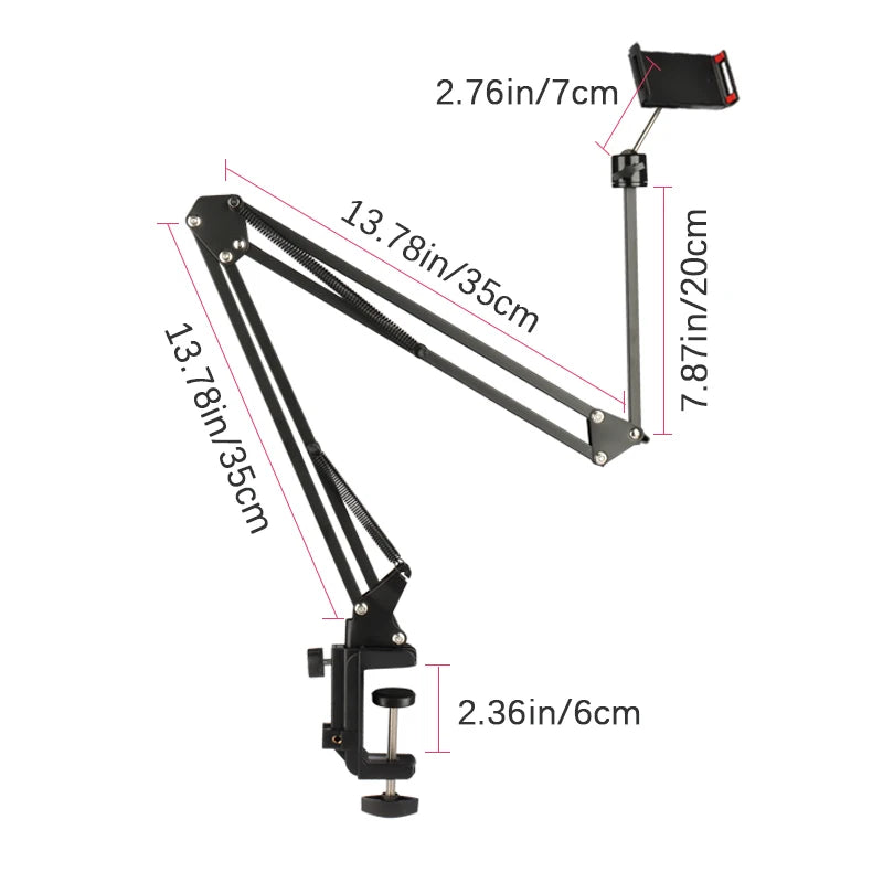Adjustable Lazy Bracket Phone Holder – Desk & Bed Stand Core Cartel