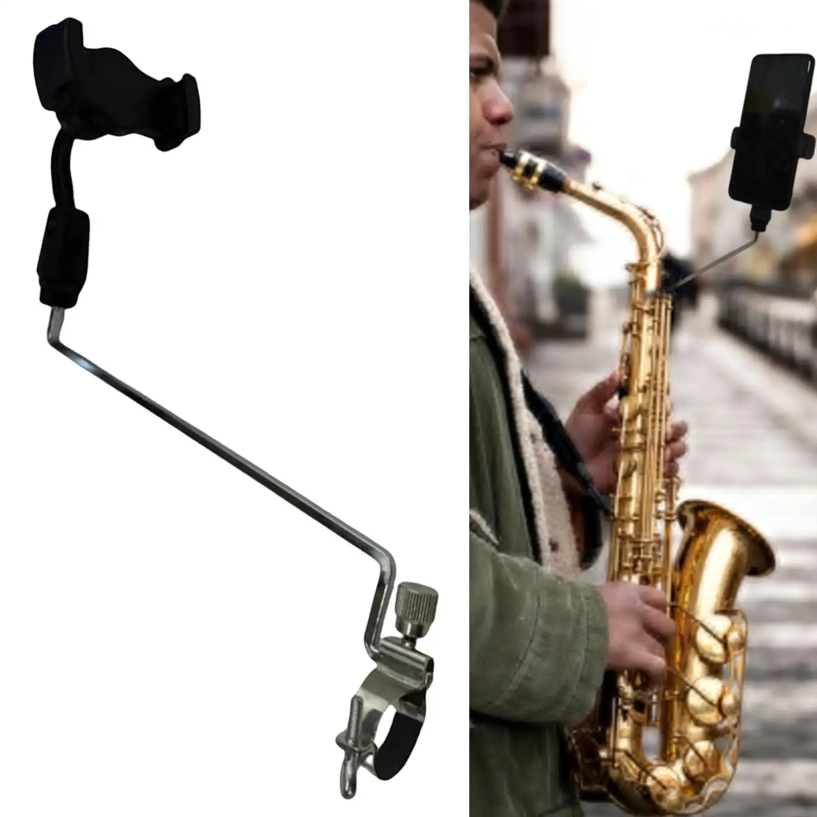 Clarinet Phone Holder Clip – Music Lyre Mount Core Cartel