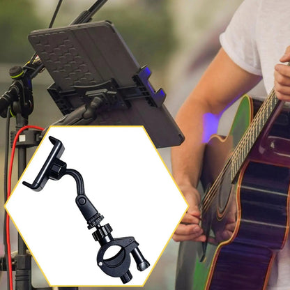 Music Lyre Phone Holder Clip – Adjustable Performance Mount Core Cartel
