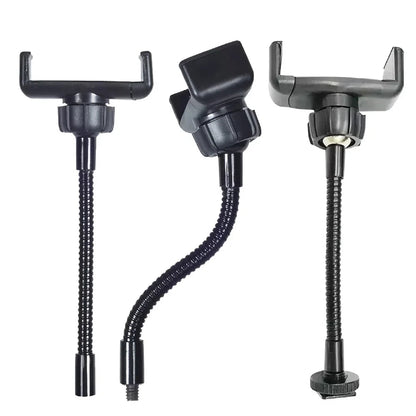 Flexible Hose Arm Phone Holder – 360° Clip Mount Core Cartel