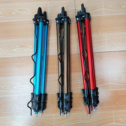 Telescopic Aluminum Fishing Rod Tripod Holder – Adjustable Stand Core Cartel