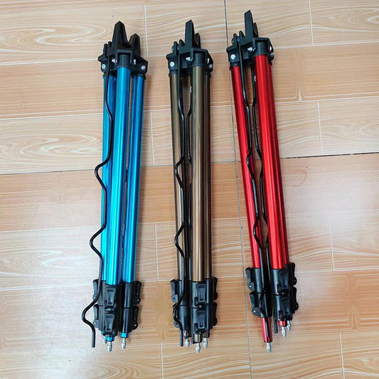 Telescopic Aluminum Fishing Rod Tripod Holder – Adjustable Stand Core Cartel