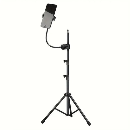 Gooseneck Mic Stand Phone Holder – Adjustable Clamp Mount Core Cartel
