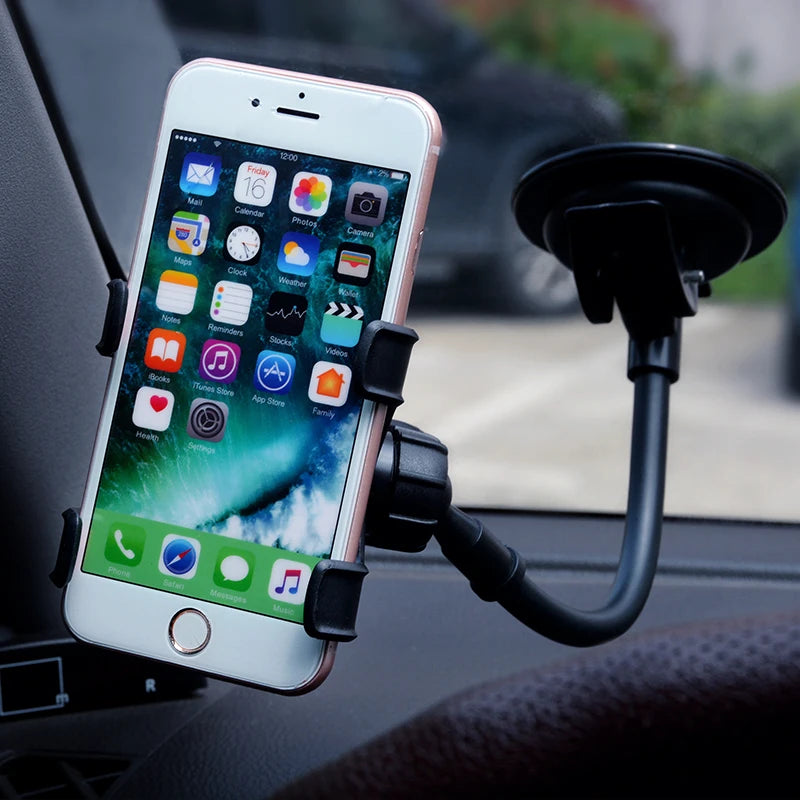 360° Universal Car Phone Holder – Dashboard & Windshield Mount Core Cartel