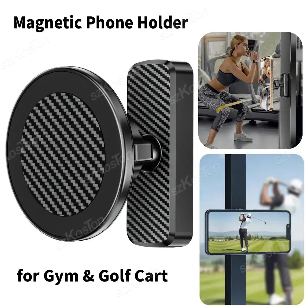 Magnetic Phone Holder for Gym – Adjustable iPhone Stand Core Cartel