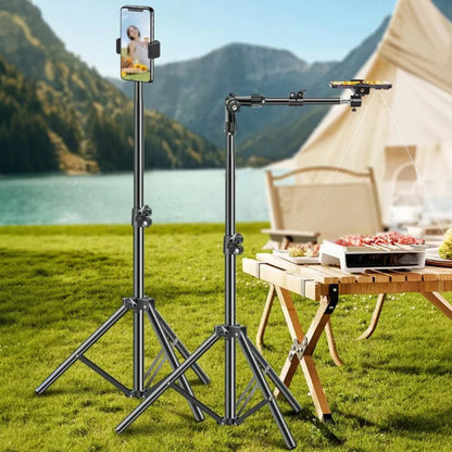 Adjustable Floor Tablet Tripod Stand – Aluminum Alloy Holder Core Cartel
