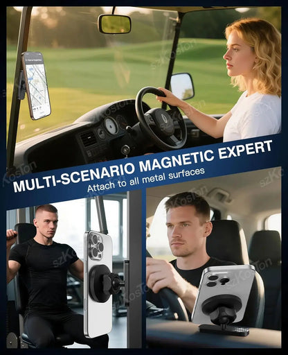 Magnetic Phone Holder for Gym – Adjustable iPhone Stand Core Cartel