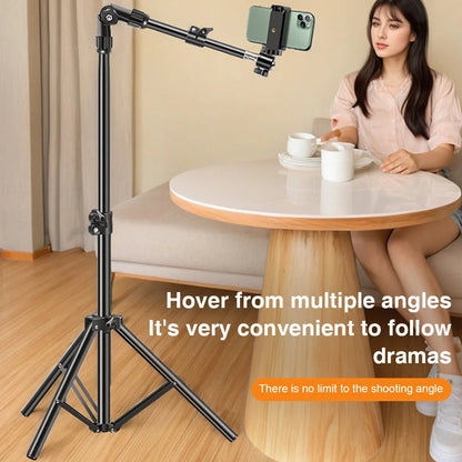 Adjustable Floor Tablet Tripod Stand – Aluminum Alloy Holder Core Cartel