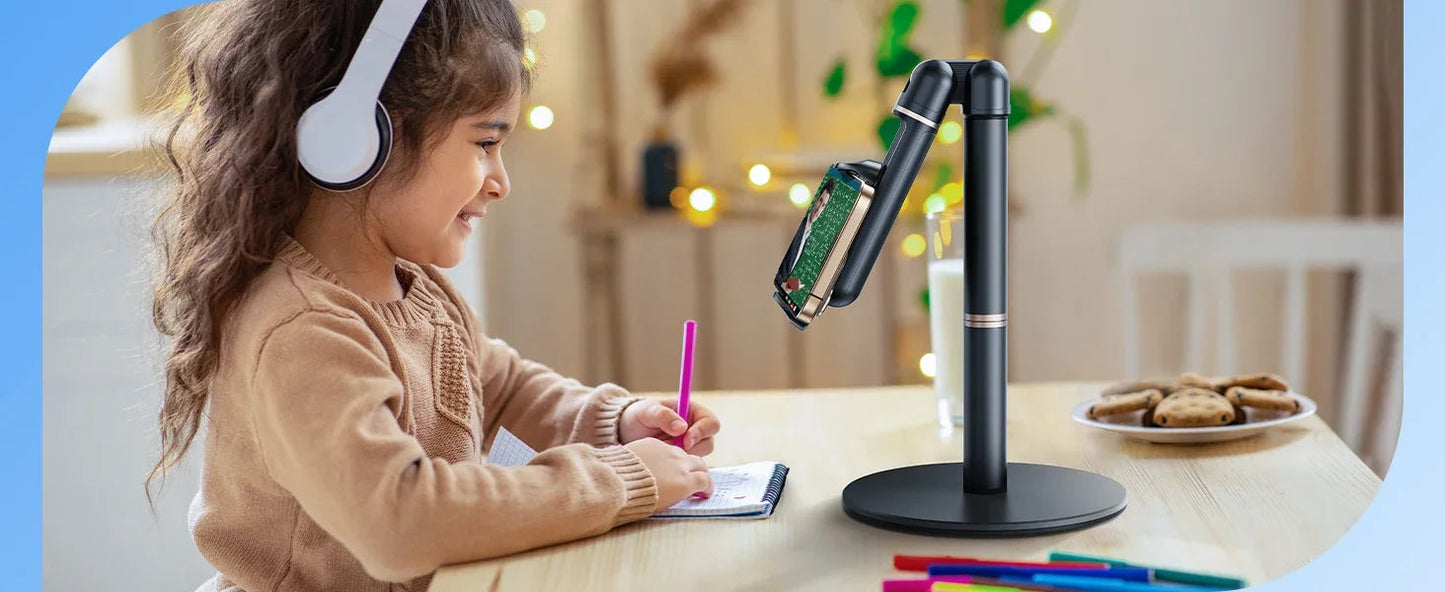 360° Rotatable Desktop Phone Holder – Adjustable Stand Core Cartel