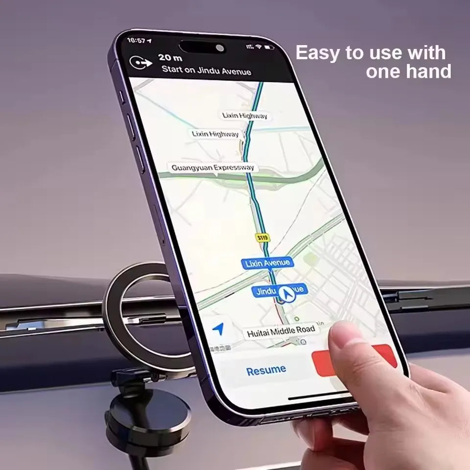 MagSafe Car Phone Holder 1080° – Magnetic Car Mount Core Cartel