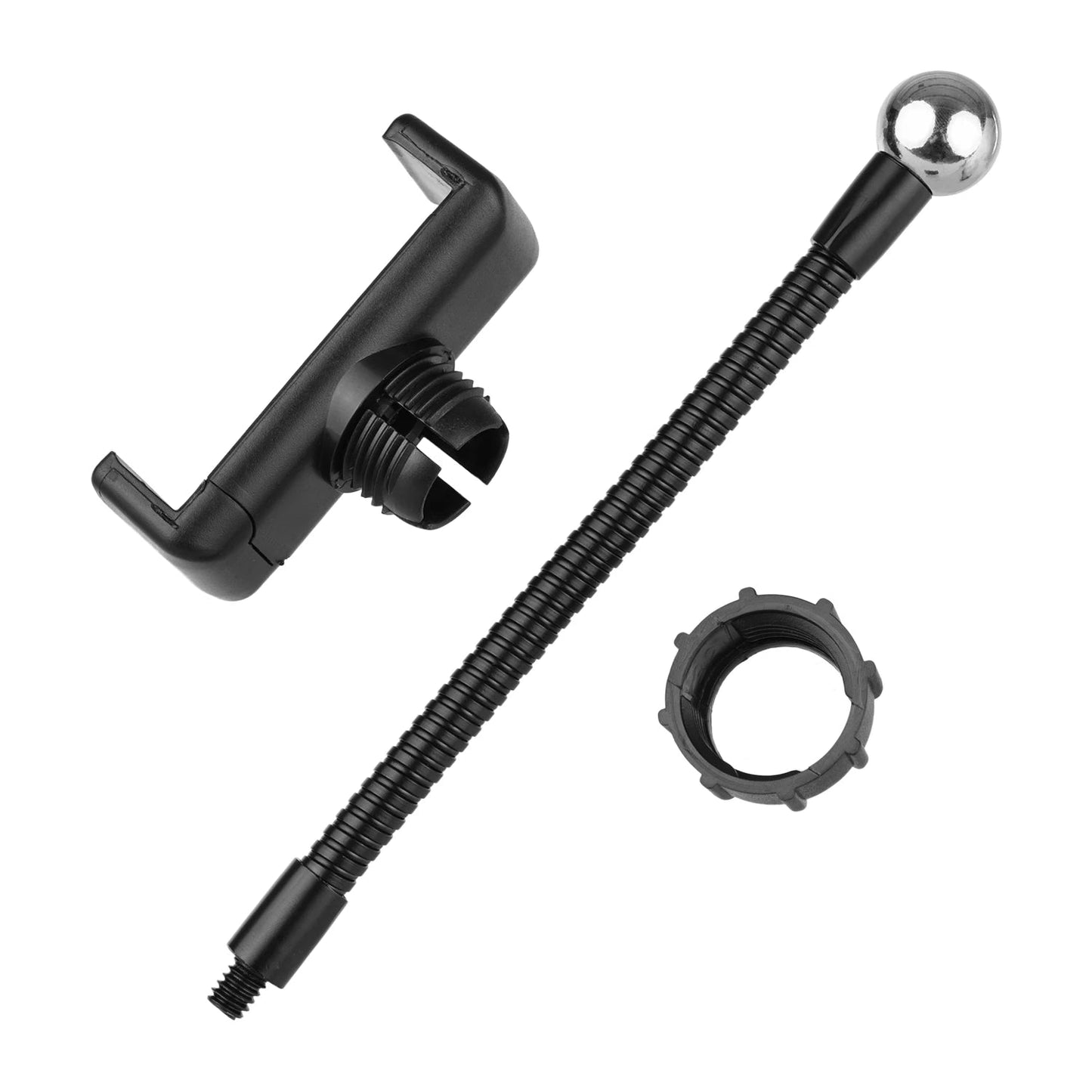 Foldable Phone Clamp Holder – 1/4” Screw Mount Stand Core Cartel