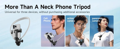 Neck Phone Holder for iPhone – POV Vlog Recording Stand Core Cartel