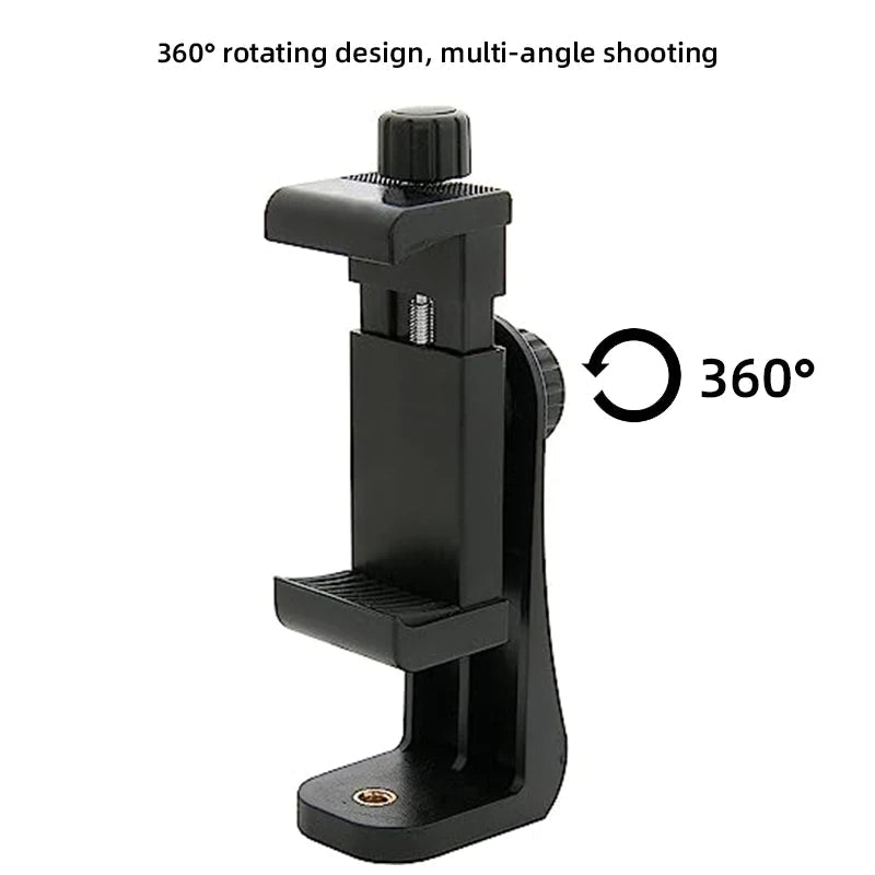 Rotatable Phone Tripod Clip – Vertical & Horizontal Mount Core Cartel