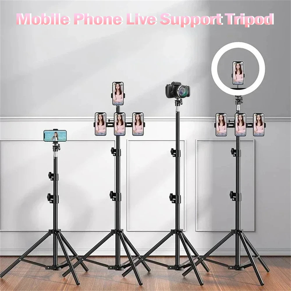 170cm Adjustable Phone Tripod Stand – Live & Recording Holder Core Cartel