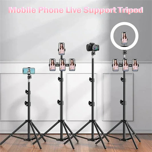 170cm Adjustable Phone Tripod Stand – Live & Recording Holder Core Cartel