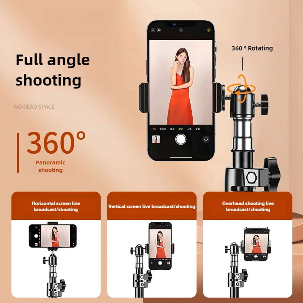 170cm Adjustable Phone Tripod Stand – Live & Recording Holder Core Cartel