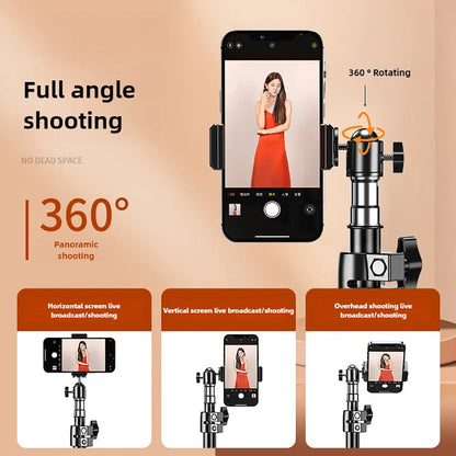 170cm Adjustable Phone Tripod Stand – Live & Recording Holder Core Cartel
