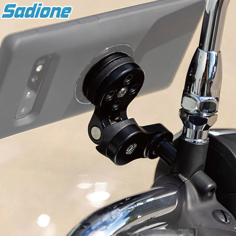 Motorcycle Stem Phone Mount – Triple Tree Fork Clamp Core Cartel