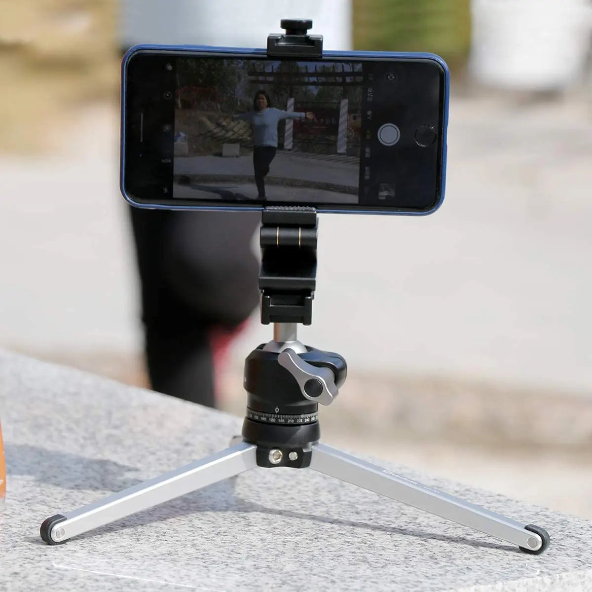 Aluminum Phone Clamp Holder – Cold Shoe Tripod Mount Core Cartel