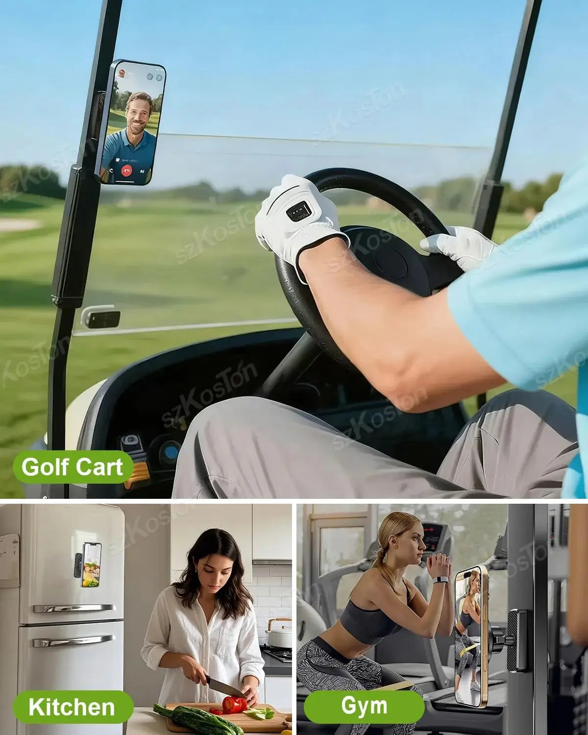 Magnetic Phone Holder for Gym – Adjustable iPhone Stand Core Cartel