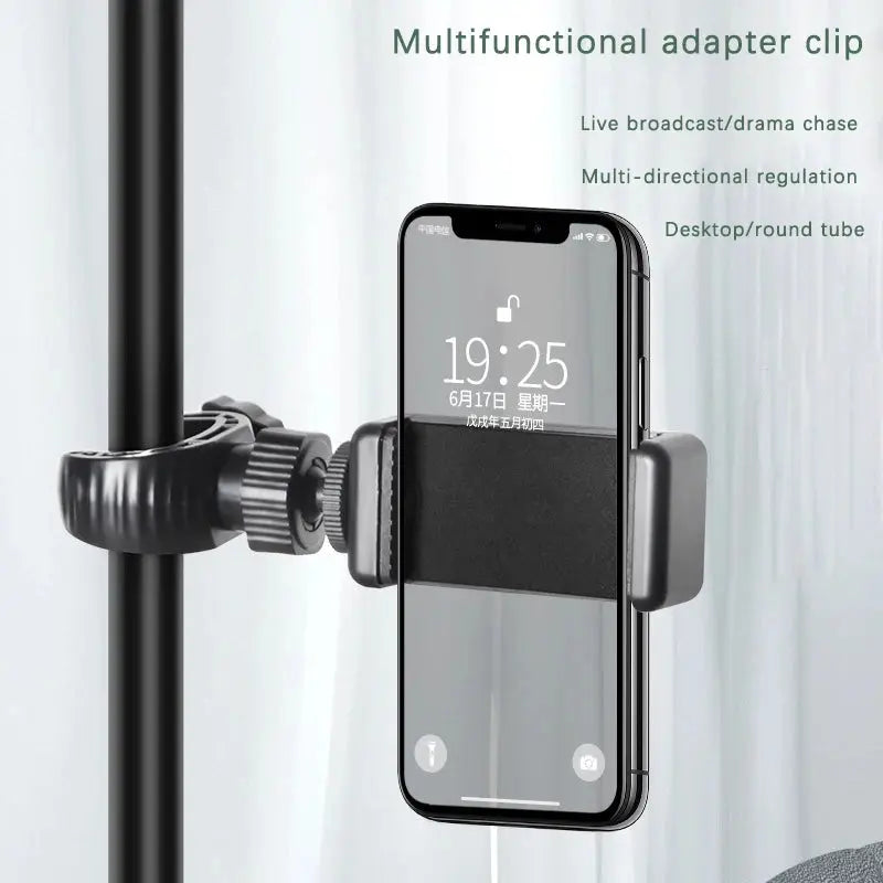 Universal Phone Clip Mount – Tripod & Mic Stand Holder Core Cartel