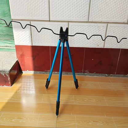 Telescopic Aluminum Fishing Rod Tripod Holder – Adjustable Stand Core Cartel