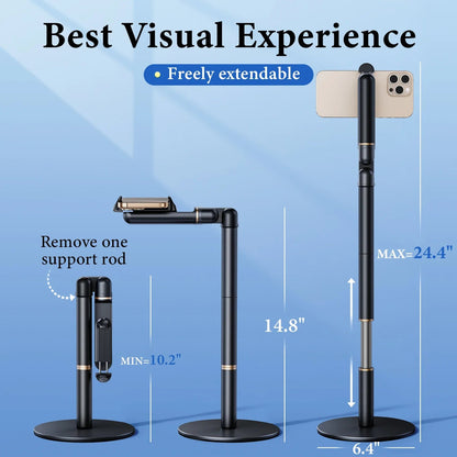 360° Rotatable Desktop Phone Holder – Adjustable Stand Core Cartel