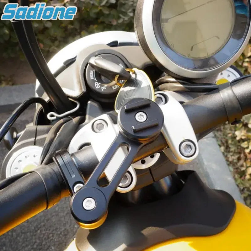 Motorcycle Stem Phone Mount – Triple Tree Fork Clamp Core Cartel